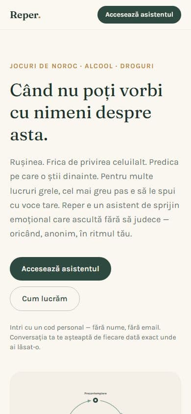 Reper pe telefon