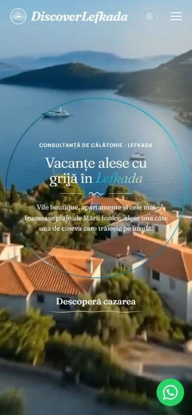 Discover Lefkada pe telefon